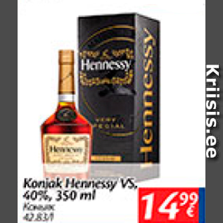 Allahindlus - Konjak, Hennessy VS