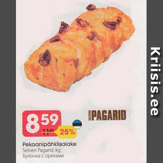 Allahindlus - Pekaanipähklisaiake