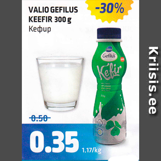 Allahindlus - VALIO GEFILUS KEEFIR 300 g