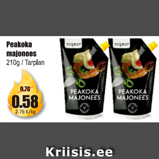 Allahindlus - Peakoka majonees