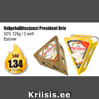 Allahindlus - Valgehallitusjuust President Brie