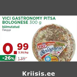 Allahindlus - VICI GASTRONOMY PITSA BOLOGNESE