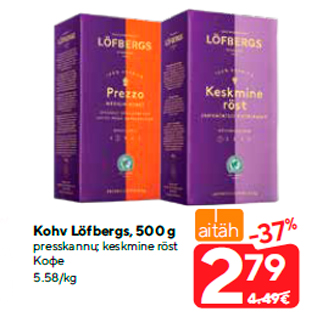 Allahindlus - Kohv Löfbergs, 500 g