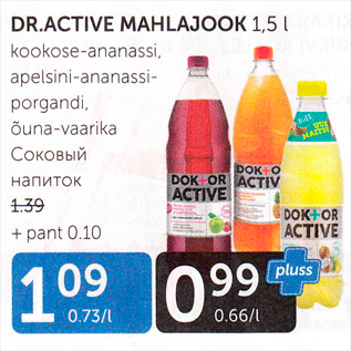 Allahindlus - DR.ACTIVE MAHLAJOOK 1,5 L