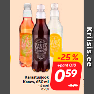 Allahindlus - Karastusjook Kanes, 650 ml