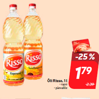 Allahindlus - Õli Risso, 1 l