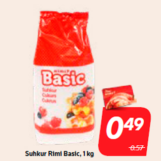 Скидка - Сахар Rimi Basic, 1 кг
