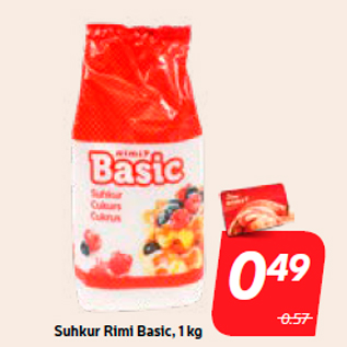 Allahindlus - Suhkur Rimi Basic, 1 kg