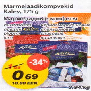 Скидка - Мармеладные конфеты
