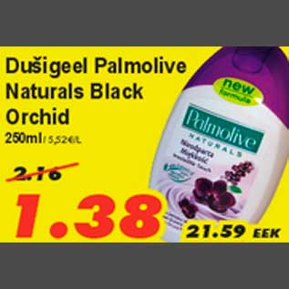 Allahindlus - Dušigeel Palmolive Naturals Black Orchid