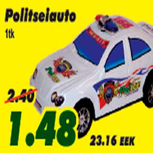 Allahindlus - Politseiauto