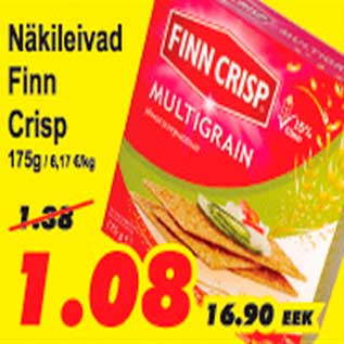 Allahindlus - Näkileivad Finn Crisp