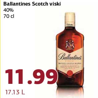 Allahindlus - Ballantines Scotch viski