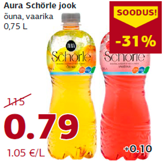 Скидка - Напиток Schörle Aura