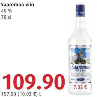 Allahindlus - Saaremaa viin