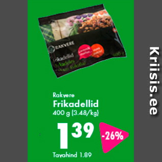 Allahindlus - Rakvere Frikadellid 400 g