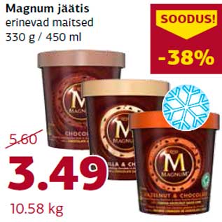 Скидка - Мороженое Magnum