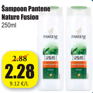 Allahindlus - Šampoon Pantene Nature Fusion 250 ml