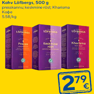 Allahindlus - Kohv Löfbergs, 500 g