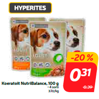 Скидка - Корм для собак NutriBalance, 100 г