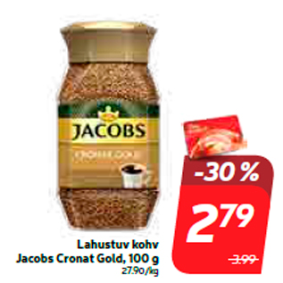 Скидка - Кофе растворимый Jacobs Cronat Gold, 100 г