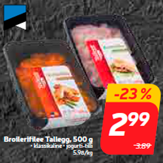 Allahindlus - Broilerifilee Tallegg, 500 g