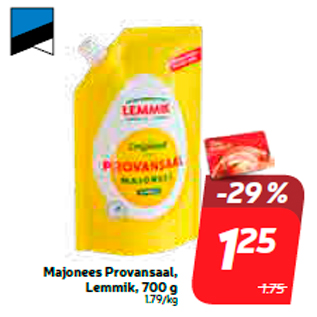 Allahindlus - Majonees Provansaal, Lemmik, 700 g