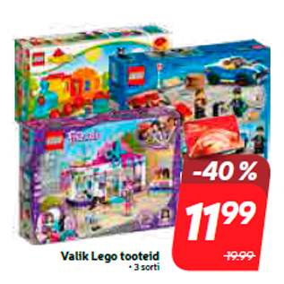 Allahindlus - Valik Lego tooteid