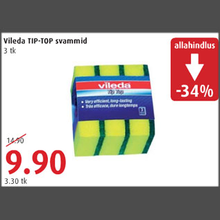Allahindlus - Vileda TIP-TOP svammid