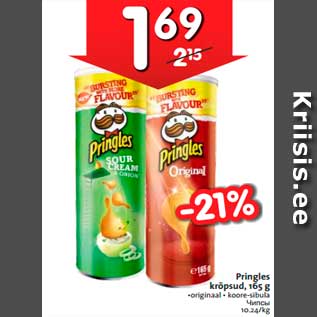 Allahindlus - Pringles krõpsud, 165 g