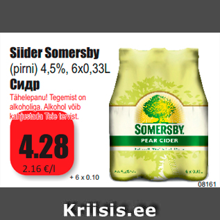 Allahindlus - Siider Somersby