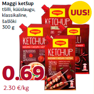 Allahindlus - Maggi ketšup