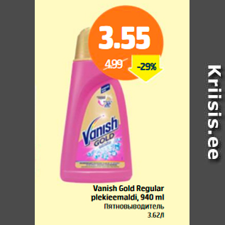 Allahindlus - Vanish Gold Regular plekieemaldi, 940 ml