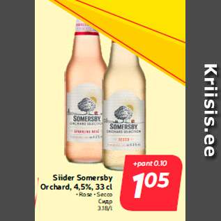 Allahindlus - Siider Somersby Orchard, 4,5%, 33 cl