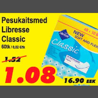 Allahindlus - Pesukaitsmed Libresse Classic