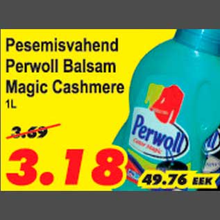 Allahindlus - Pesemisvahend Perwoll Balsam Magic Cashmere