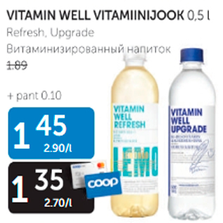 Allahindlus - VITAMIN WELL VITAMIINIJOOK 0,5 L