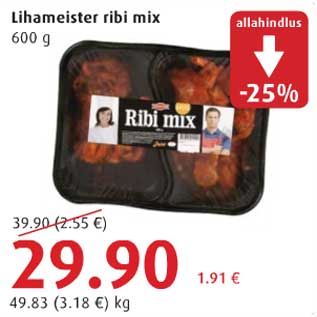 Allahindlus - Lihameister ribi mix