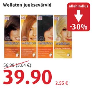 Allahindlus - Wellaton juuksevärvid