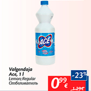 Allahindlus - Valgendaja Ace, 1 l