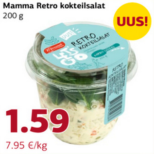 Allahindlus - Mamma Retro kokteilsalat 200 g