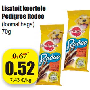 Скидка - Корм для собак Pedigree Rodeo