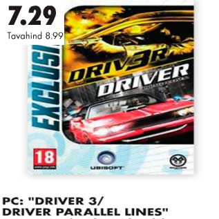 Allahindlus - PC Driver 3/Driver Parallel Lines