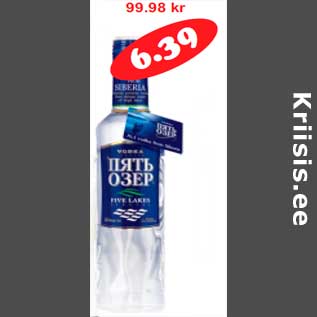 Allahindlus - Viin Pyat Ozer Osobaja 40% 0,5 l*(12,78l)