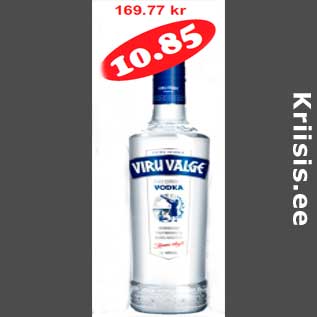 Allahindlus - Viin Viru Valge 40% 1 l