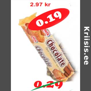 Allahindlus - Küpsis Halk šokolaadikreemiga 80 g(2,38kg)