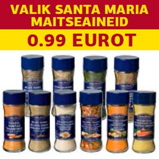 Скидка - Выбор вкусовых ароматизаторов SANTA MARIA