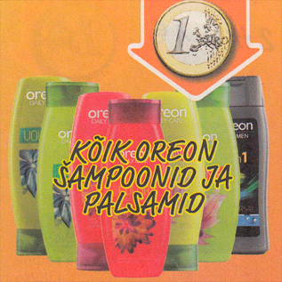 Скидка - Все шампуни и и бальзамы Oreon