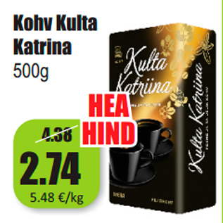 Allahindlus - Kohv Kulta Katrina 500g
