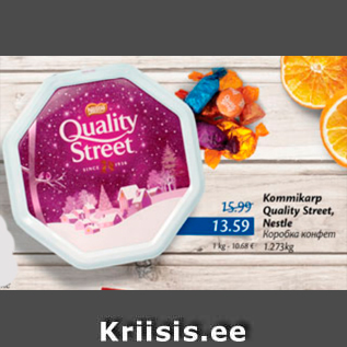 Allahindlus - Kommikarp Quality Street, Nestle 1,237 g